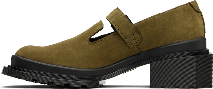 Dr. Martens Khaki Maybole Mary Jane Loafers - Image 3