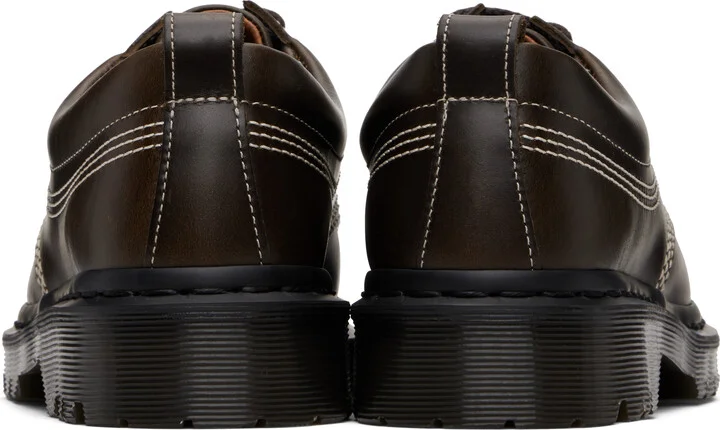 Dr. Martens Khaki Orleans Leather Lowell Derbys - Image 2