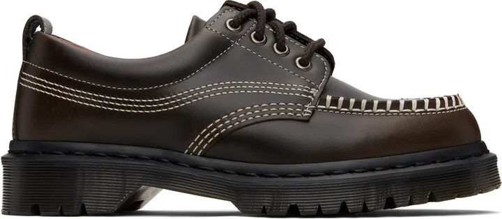Dr. Martens Khaki Orleans Leather Lowell Derbys