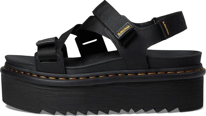 Dr. Martens Kimber II Women's Shoes Black Athena : UK 3 (US Women's 5) M, Leather - Image 5