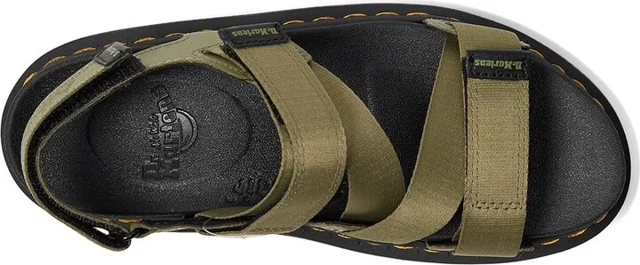 Dr. Martens Kimber II Women's Shoes Muted Olive Athena : UK 4 (US Women's 6) M, Leather - Image 2