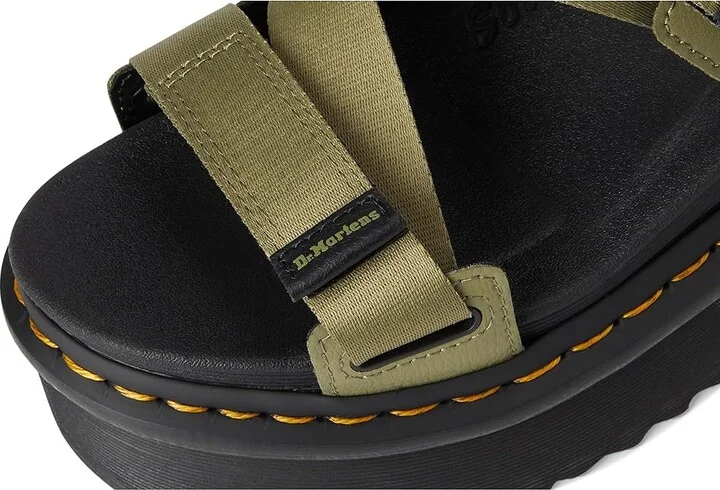 Dr. Martens Kimber II Women's Shoes Muted Olive Athena : UK 4 (US Women's 6) M, Leather - Image 7