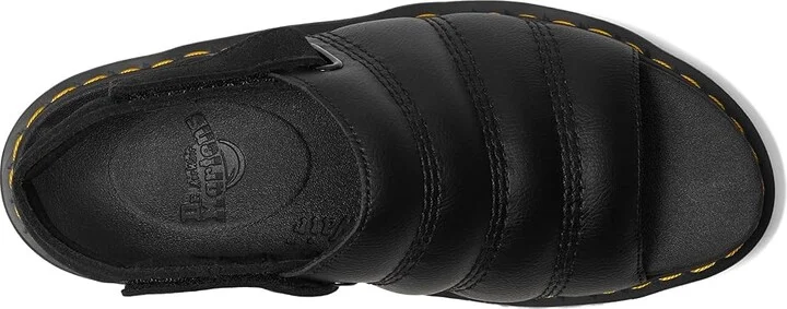 Dr. Martens Kole Flat Shoes Black : UK 7 (US Men's 8 - US Women's 9) Medium, Synthetic - Image 2