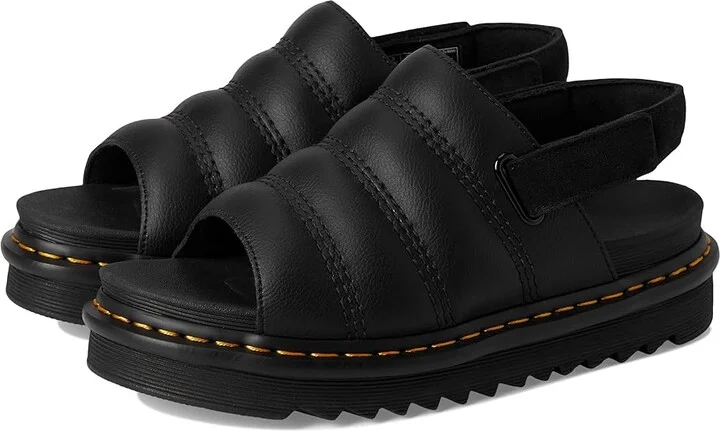 Dr. Martens Kole Flat Shoes Black : UK 7 (US Men's 8 - US Women's 9) Medium, Synthetic