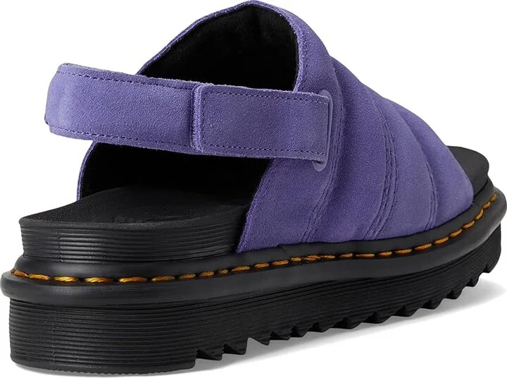 Dr. Martens Kole Flat Shoes Twilight Purple : UK 6 (US Men's 7 - US Women's 8) Medium, Synthetic - Image 4