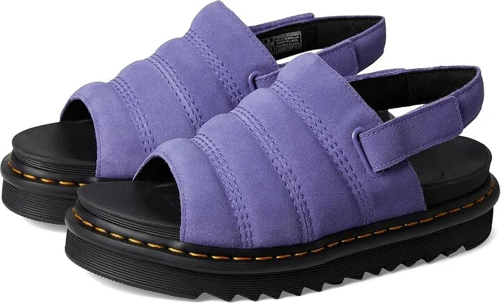 Dr. Martens Kole Flat Shoes Twilight Purple : UK 6 (US Men's 7 - US Women's 8) Medium, Synthetic