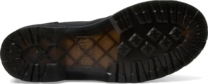 Dr. Martens Leonore Women's Pull-on Boots Black Burnished Wyoming : UK 3 (US Women's 5) M, Leather - Image 4