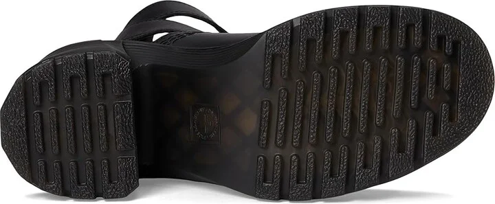 Dr. Martens Millee Women's Sandals Black : UK 5 (US Women's 7) M, Leather/Suede - Image 3