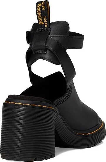 Dr. Martens Millee Women's Sandals Black : UK 5 (US Women's 7) M, Leather/Suede - Image 4