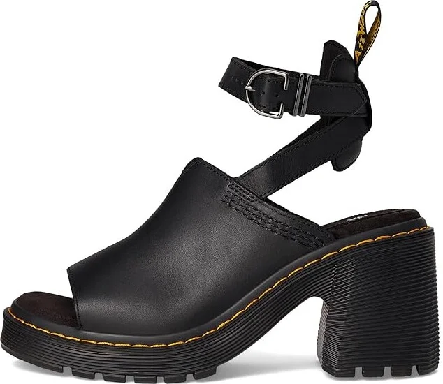 Dr. Martens Millee Women's Sandals Black : UK 5 (US Women's 7) M, Leather/Suede - Image 6