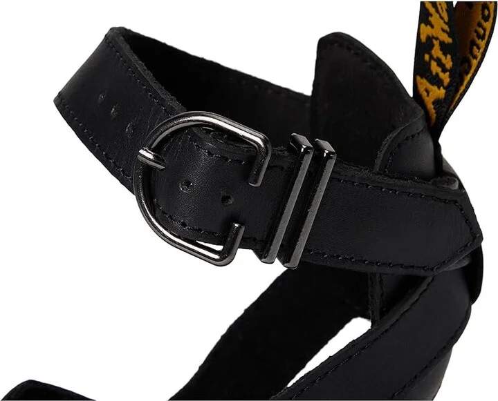 Dr. Martens Millee Women's Sandals Black : UK 5 (US Women's 7) M, Leather/Suede - Image 7