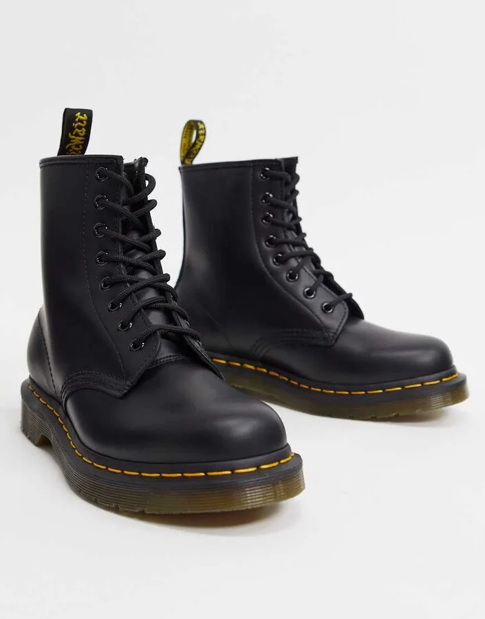 Dr Martens Modern Classics Smooth 1460 8-Eye Boots - Image 4