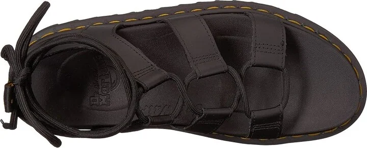 Dr. Martens Nartilla Women's Sandals Black : UK 3 (US Women's 5) M, Leather - Image 3