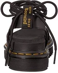Dr. Martens Nartilla Women's Sandals Black : UK 3 (US Women's 5) M, Leather - Image 5