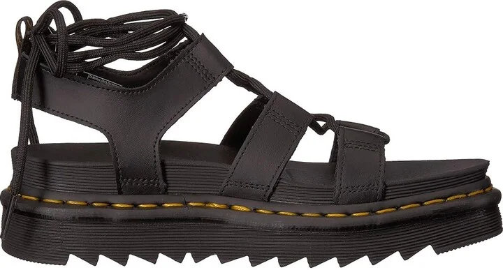 Dr. Martens Nartilla Women's Sandals Black : UK 3 (US Women's 5) M, Leather - Image 8