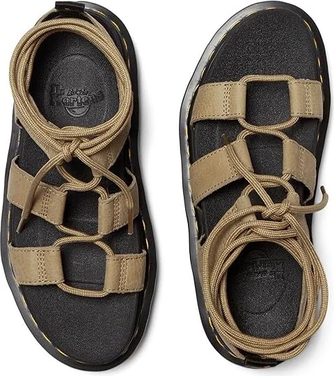 Dr. Martens Nartilla Women's Sandals Savannah Tan : UK 3 (US Women's 5) M, Leather - Image 2