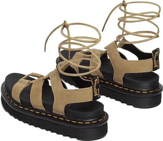 Dr. Martens Nartilla Women's Sandals Savannah Tan : UK 3 (US Women's 5) M, Leather - Image 4