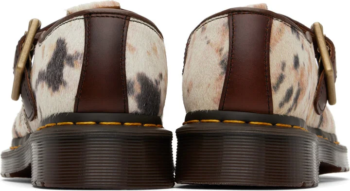 Dr. Martens Off-White T-Bar Loafers - Image 2