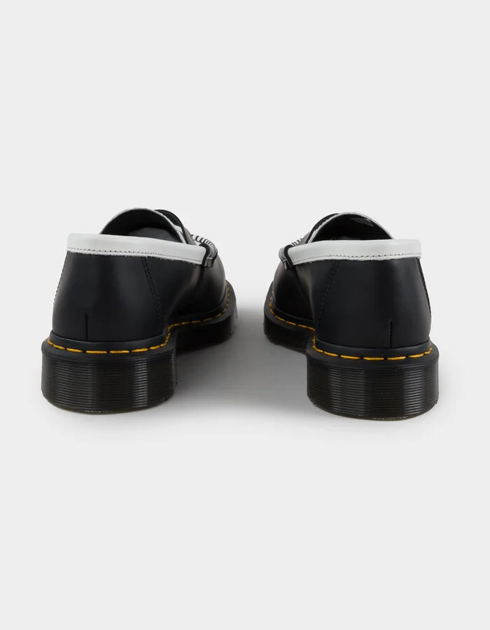 DR. MARTENS Penton Mens Two-Tone Leather Loafers - Image 4