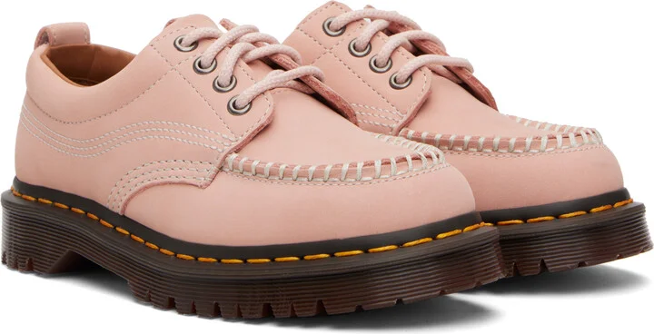 Dr. Martens Pink Lowell Derbys - Image 4