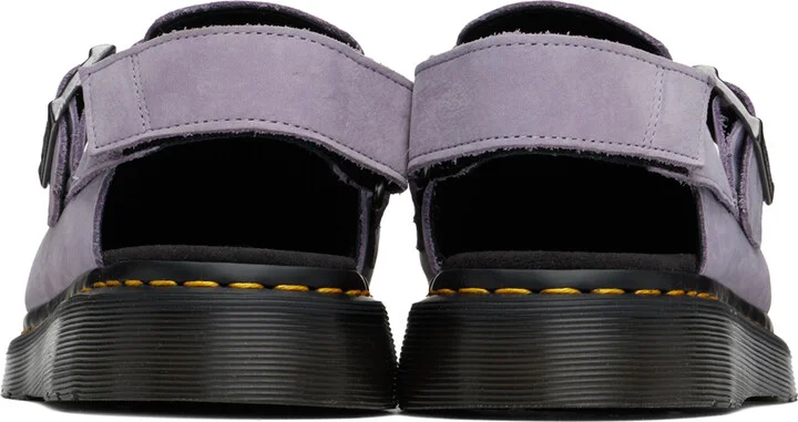 Dr. Martens Purple Jorge II Mules - Image 2