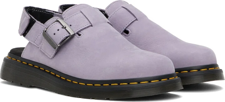 Dr. Martens Purple Jorge II Mules - Image 4