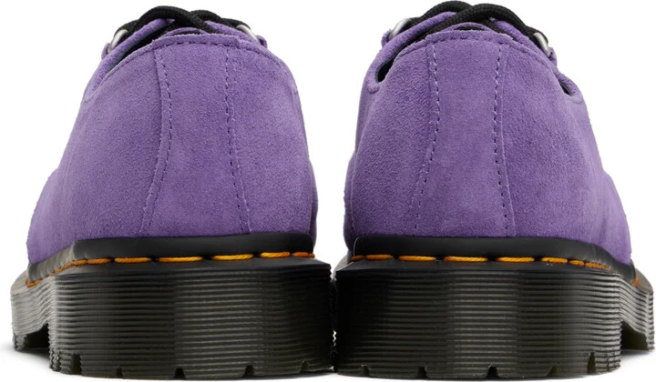 Dr. Martens Purple Ramsey Woven Suede Creepers - Image 2