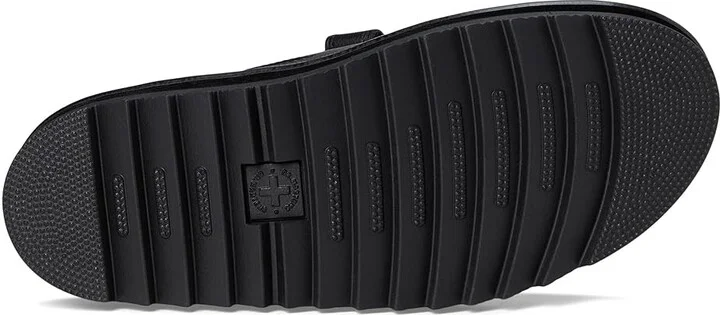 Dr. Martens Raine Women's Wedge Shoes Black : UK 4 (US Women's 6) M, Leather/Suede - Image 3