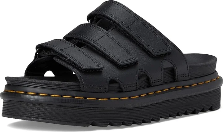 Dr. Martens Raine Women's Wedge Shoes Black : UK 4 (US Women's 6) M, Leather/Suede - Image 5