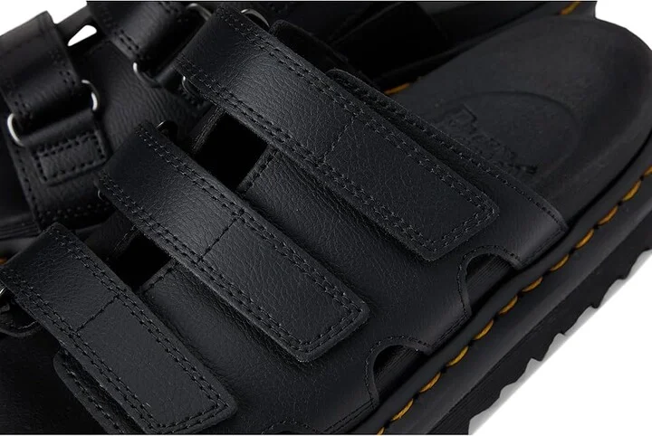 Dr. Martens Raine Women's Wedge Shoes Black : UK 4 (US Women's 6) M, Leather/Suede - Image 7