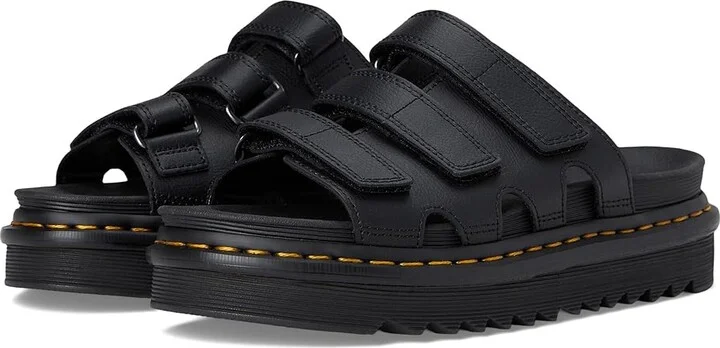 Dr. Martens Raine Women's Wedge Shoes Black : UK 4 (US Women's 6) M, Leather/Suede