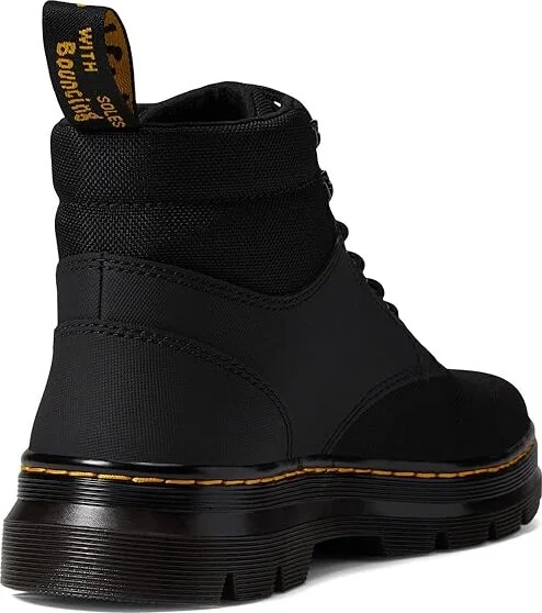 Dr. Martens Rakim Boots Black Extra Tough 50/50/Ajax : UK 3 (US Men's 4 - Women's 5) Medium, Suede/Textile - Image 4