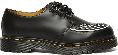 Dr. Martens Ramsey Lace up casual Shoes Black : UK 3 (US Men's 4 - Women's 5) Medium, Leather - Image 6