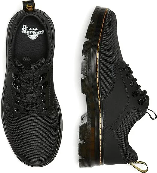 Dr. Martens Reeder Shoes Black Extra Tough 50/50/Ajax : UK 3 (US Men's 4 - Women's 5) Medium, Synthetic/Textile - Image 2