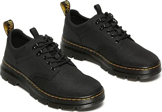 Dr. Martens Reeder Shoes Black Extra Tough 50/50/Ajax : UK 3 (US Men's 4 - Women's 5) Medium, Synthetic/Textile