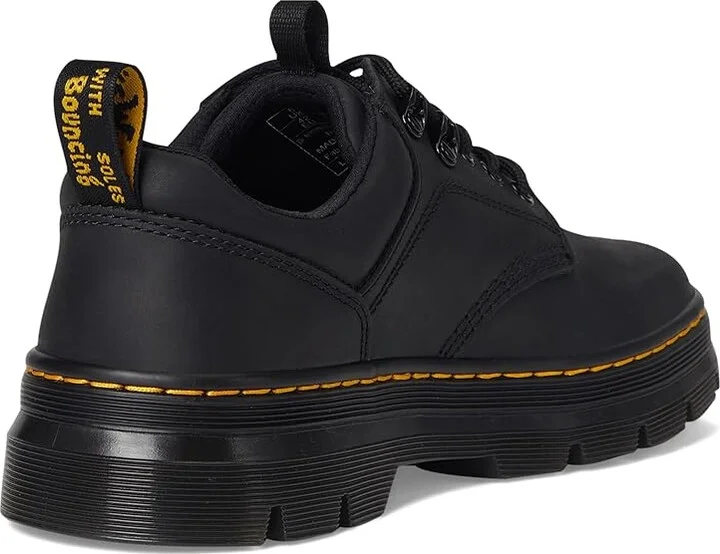 Dr. Martens Reeder Shoes Black Wyoming : UK 3 (US Men's 4 - Women's 5) Medium, Synthetic/Textile - Image 4