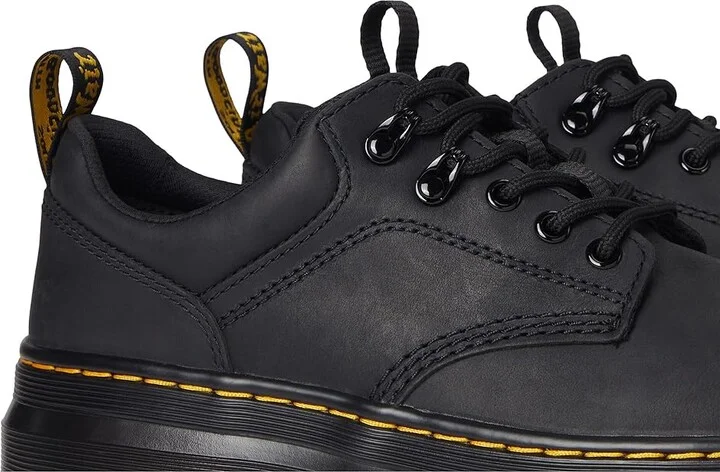 Dr. Martens Reeder Shoes Black Wyoming : UK 3 (US Men's 4 - Women's 5) Medium, Synthetic/Textile - Image 7
