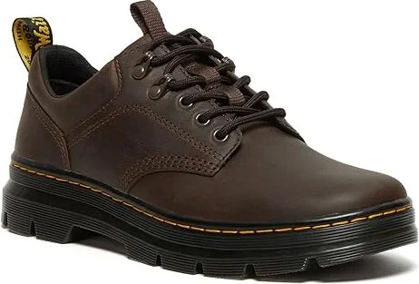 Dr. Martens Reeder Shoes Dark Brown Crazy Horse : UK 3 (US Men's 4 - Women's 5) Medium, Synthetic/Textile - Image 5