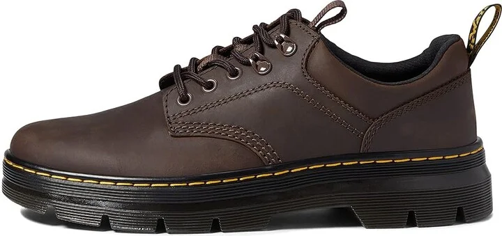 Dr. Martens Reeder Shoes Dark Brown Crazy Horse : UK 3 (US Men's 4 - Women's 5) Medium, Synthetic/Textile - Image 6