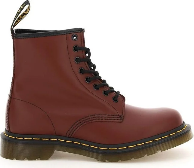 Dr. Martens Round Toe Lace-Up Boots