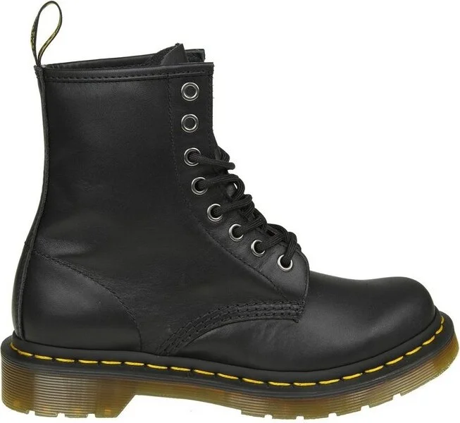 Dr. Martens Round Toe Lace-Up Combat Boots