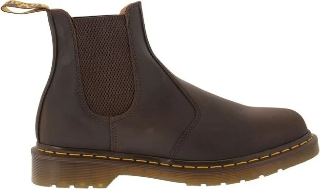 Dr. Martens Round-Toe Slip-On Ankle Boots