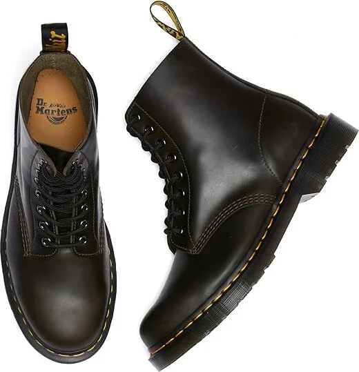 Dr. Martens Sinclair Leather Platform Boots Boots Dark Taupe : UK 13 (US Men's 14) Medium - Image 2