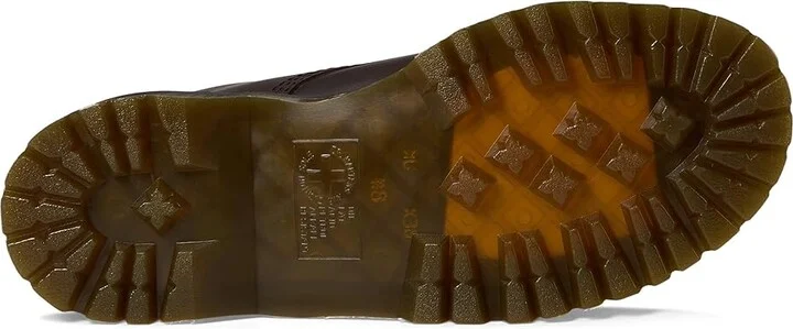 Dr. Martens Sinclair Leather Platform Boots Shoes Dark Brown : UK 3 (US Men's 4 - Women's 5) Medium - Image 3