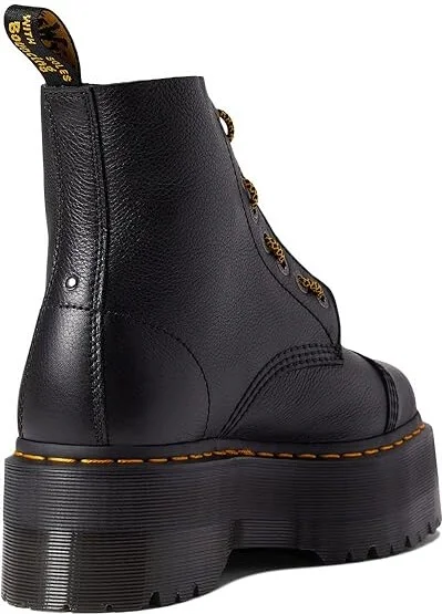Dr. Martens Sinclair Max Women's Shoes Black Pisa : UK 3 (US Women's 5) M, Leather - Image 4