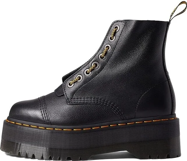 Dr. Martens Sinclair Max Women's Shoes Black Pisa : UK 3 (US Women's 5) M, Leather - Image 5