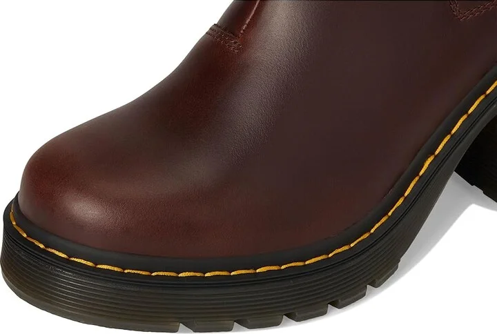 Dr. Martens Spence Women's Shoes Dark Brown : UK 7 (US Women's 9) M, Leather - Image 2