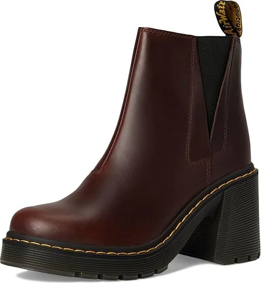 Dr. Martens Spence Women's Shoes Dark Brown : UK 7 (US Women's 9) M, Leather - Image 5