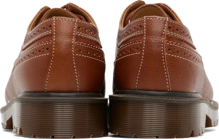 Dr. Martens Tan 3989 Brogue Derbys - Image 2