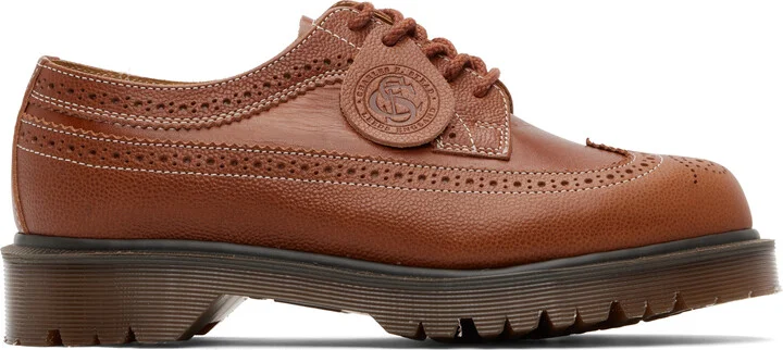 Dr. Martens Tan 3989 Brogue Derbys